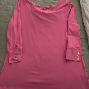 Lilly Pulitzer XL Pink Knit Top